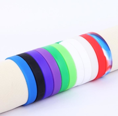 Pulseras flexibles suaves de la goma de silicona 202*12*2m m para el jugador de básquet