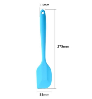 Imprimible fuerte modificada para requisitos particulares plano del logotipo de la espátula del silicón de KitchenAid coloreado