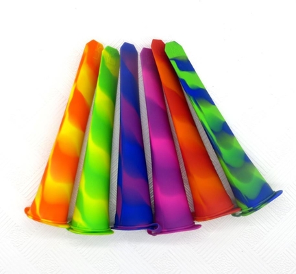 Artículo del diseño del polo de los colores de los moldes 6 del cubo de hielo del silicón del color de Camo