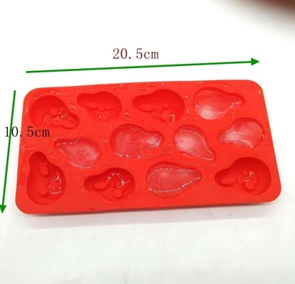 El cubo de hielo del silicón de la forma del fantasma moldea Halloween Styels aprobado por la FDA