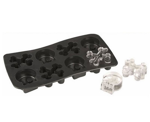 El cubo de hielo creativo del silicón moldea diversa caja fuerte del lavaplatos de las formas de Halloween