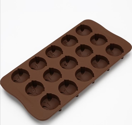 El chocolate plástico animal del silicón moldea al profesional a prueba de calor de la herramienta