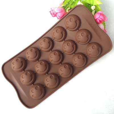 Mini 15 palillo no personalizado del chocolate del silicón de la cavidad moldes