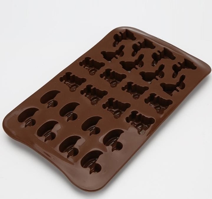 El chocolate formado animal del silicón moldea Deisgn único para los niños de los niños