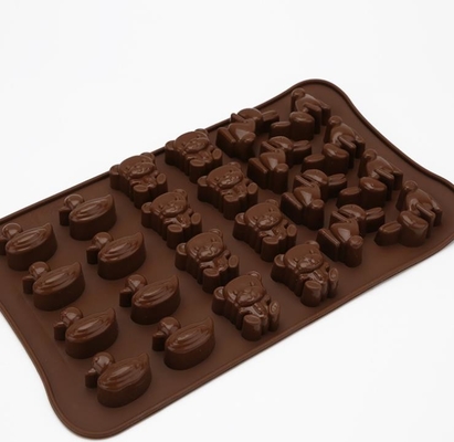 El chocolate formado animal del silicón moldea Deisgn único para los niños de los niños