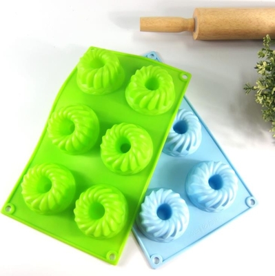 La torta ligera del silicón moldea Deshwasher no deformado lavable