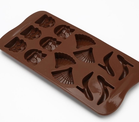 Los moldes frescos del caramelo de chocolate, chocolate de encargo miniatura moldean el artículo