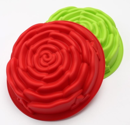 La hornada de gran tamaño del silicón moldea el color modificado para requisitos particulares flor de Rose