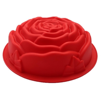 La hornada de gran tamaño del silicón moldea el color modificado para requisitos particulares flor de Rose