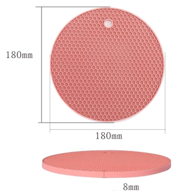 La cocina gruesa del silicón de la diversión los 8MM equipa los accesorios seguros de la estera para la mesa de comedor