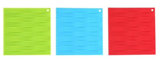Suavidad flexible de cocinar colorida de los accesorios del sistema de herramienta del silicón de Wovened