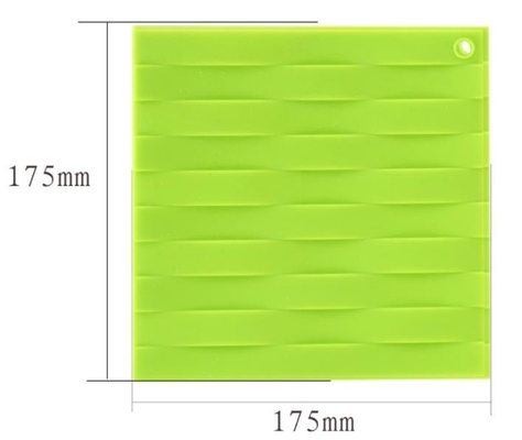 Suavidad flexible de cocinar colorida de los accesorios del sistema de herramienta del silicón de Wovened