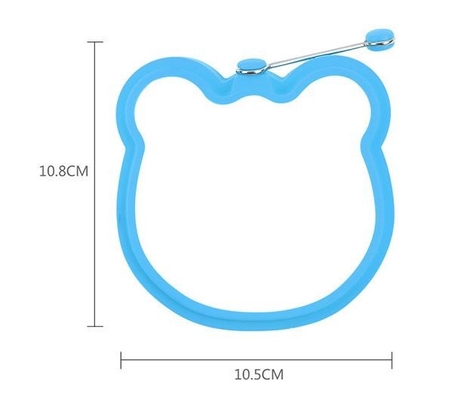 BPA liberan la forma del gato de las herramientas de la cocina del silicón para cocinar del huevo frito