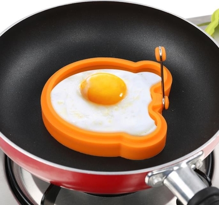 BPA liberan la forma del gato de las herramientas de la cocina del silicón para cocinar del huevo frito