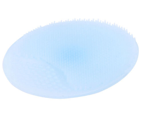 Escobilla facial del silicón oval del super suave del FDA para el cuerpo y la cara