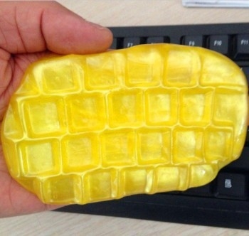 compuesto de limpieza del teclado mágico fangoso limpio estupendo colorido del gel del 17.5*12cm