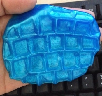 compuesto de limpieza del teclado mágico fangoso limpio estupendo colorido del gel del 17.5*12cm