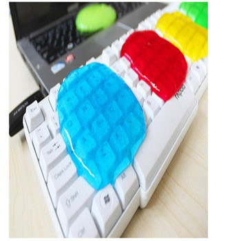 compuesto de limpieza del teclado mágico fangoso limpio estupendo colorido del gel del 17.5*12cm